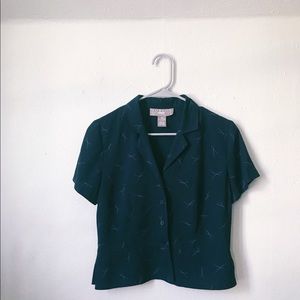 Vintage NORTON patterned top